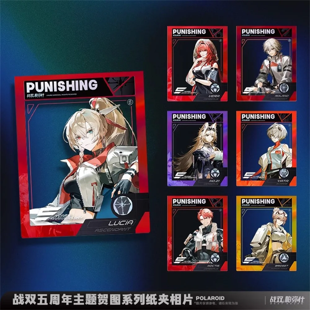 Игра PUNISHING: GREY RAVEN Wan Shi Camu Kaumi Kulom Liv Lucia Noan No 21 Скрепка для бумаг Косплей Официальный
