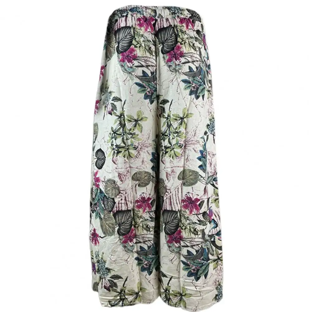 

Beautiful Full Length Lady Trousers Casual Pants Breathable Vintage