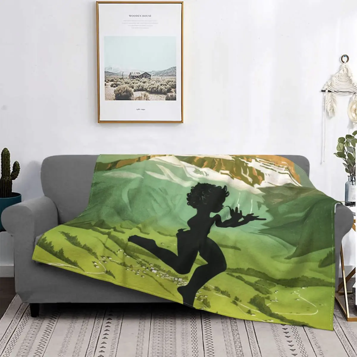 

Manta de viaje para niños, colcha a cuadros de muselina, manta de pícnic, Les Diablerets, Vaud, Switzerland