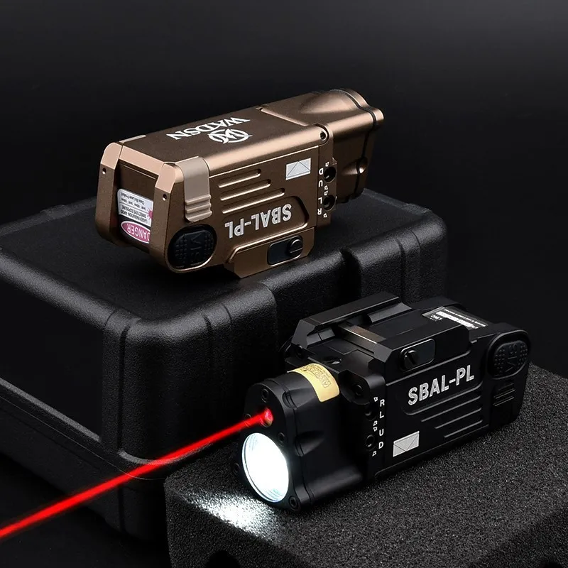 

Tactical Laser Flashlight SBAL-PL Hunting Weapon Light Combo Red Laser Pistol Rifle Constant & Strobe Gun Light CZ 75