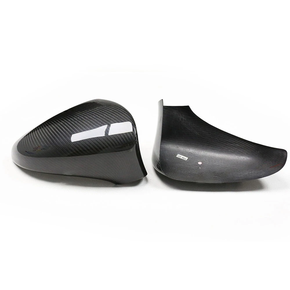 

For Lexus ES IS LS CT GS RC/RCF Dry Carbon Fiber Side Mirror Cover Rearview Door Mirror Overlayer LHD Only 2013-2020
