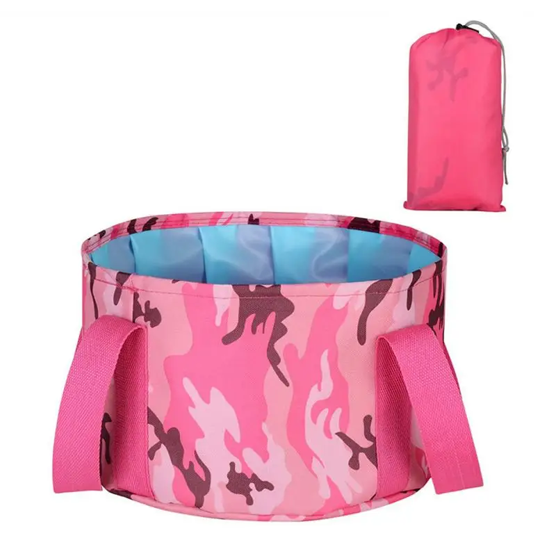 

Folding Buckets 15L Foldable Wash Basin For Household Collapsible Bucket With Handle Cleaning Bucket Small Water Supplies For