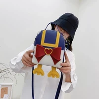 2022 new 1 set diy bag pu leather cartoon kawaii duck bottom base drawstring handbag bag handmade making parts