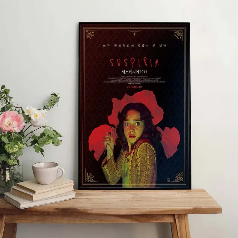 Винтажный итальянский классический фильм ужасов подтярия (1977) плакат из фильма и