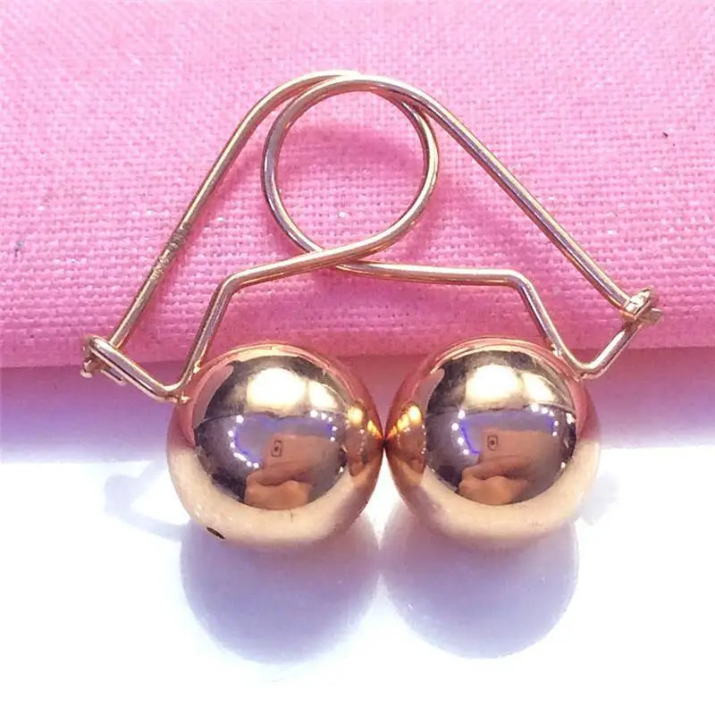 Женские украшения из чистого русского 585 фиолетового золота блестящие новые