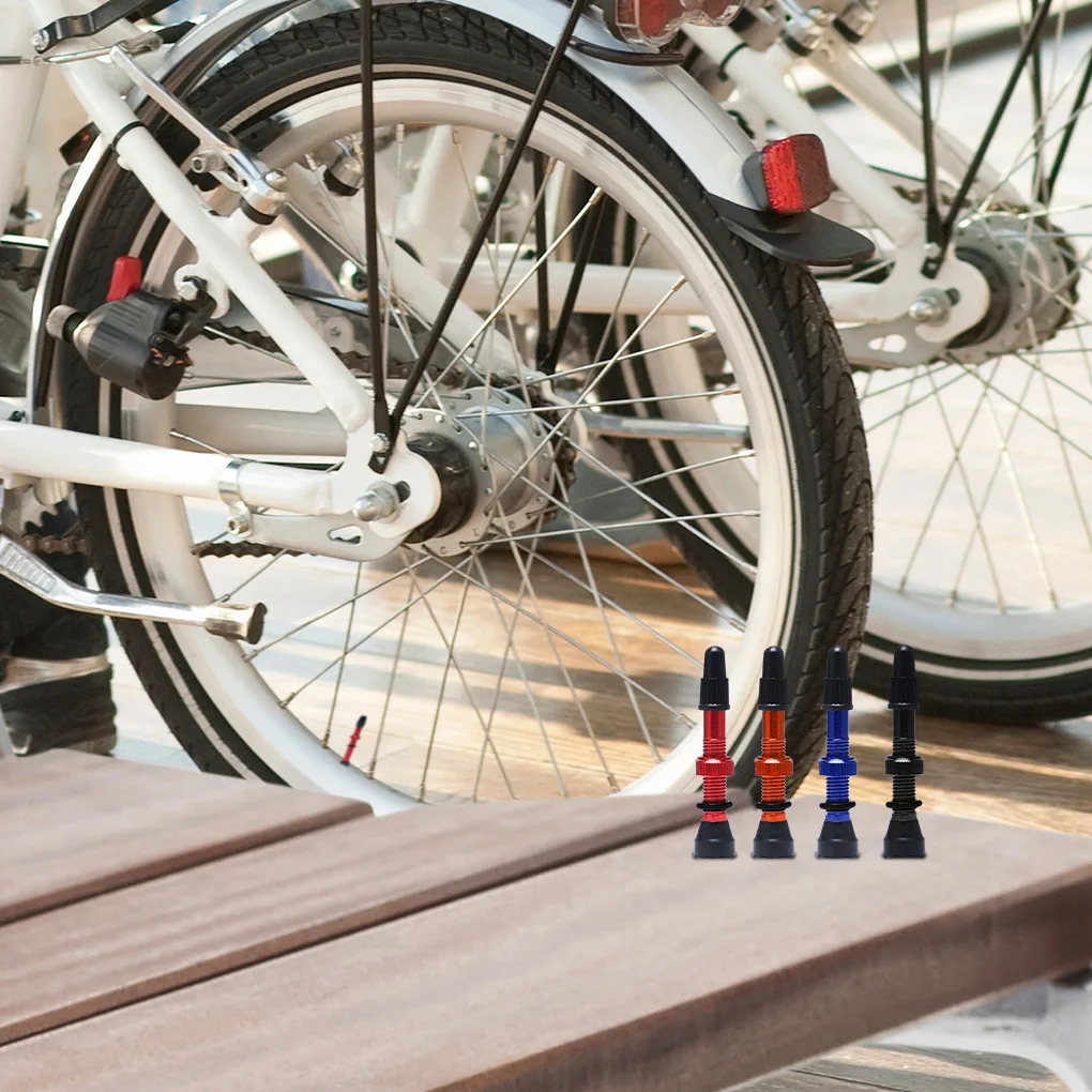 

Комплект Колесных клапанов с резиновой основой, медные бескамерные запчасти, велосипедная вакуумная насадка, прочные маленькие велосипедн...