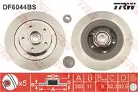 

TRW DF6044BS REAR BRAKE MIRROR (DISC) LAGUNA III LATITUDE 1,5DCI / 1,6 / 2,0 (BALL BEARING)/(300 / 11MM) KAMPANYALI (.)