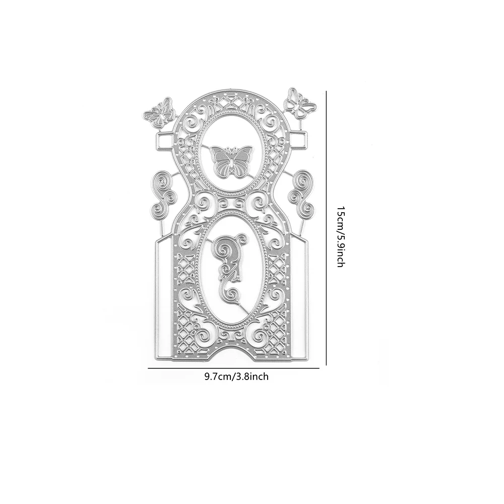 Металлические штампы для резки древесины. Необычная фигура. Узор в виде дерева.