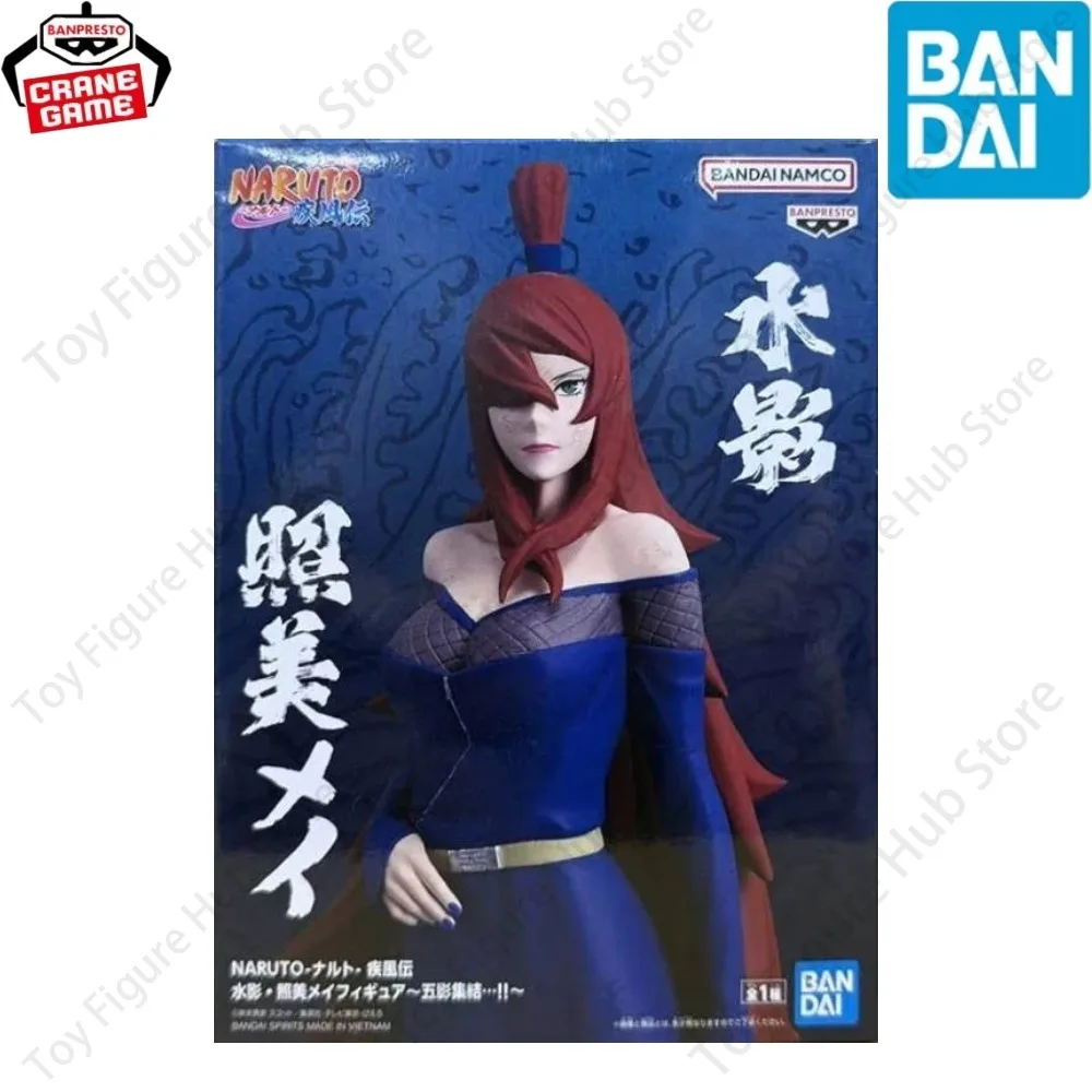 Фото Официальные оригинальные фигурки BANDAI Banpresto в наличии: Наруто Шиппуден, Мэй Теруми, Мизукаге, Собрание пяти каге, аниме-модель, игрушка, подарок. №2