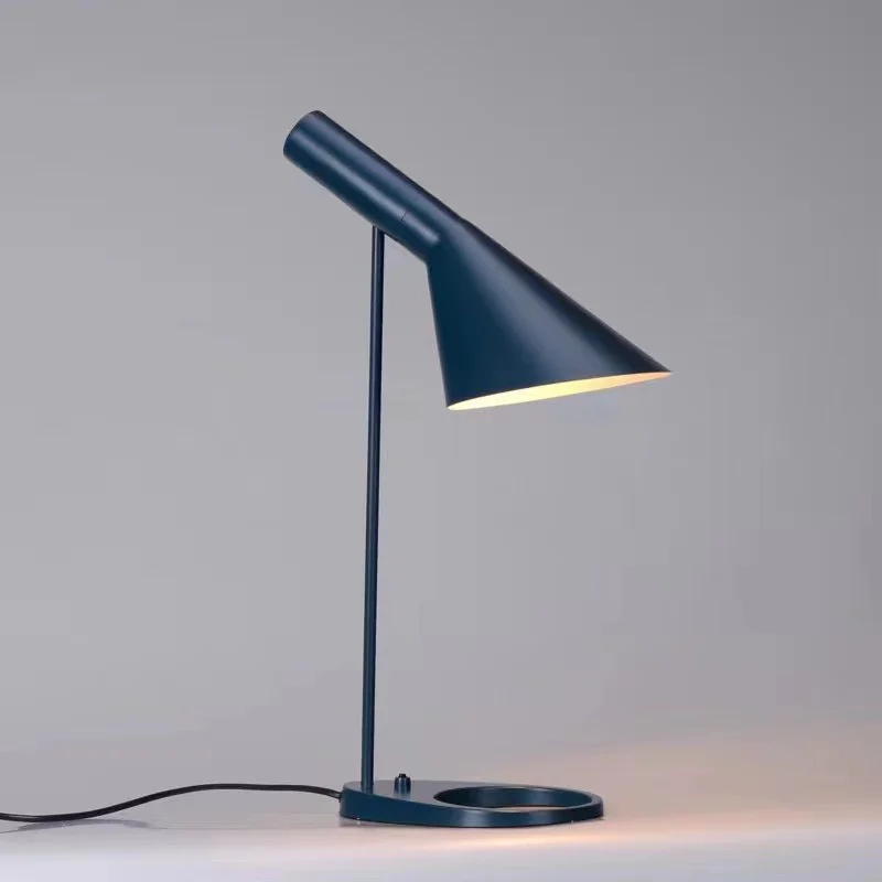 

Modern Minimalist Living Room Bedside Bedroom Study AJ Table Lamp Nordic Creative Danish Designer Office Reading Night Lights