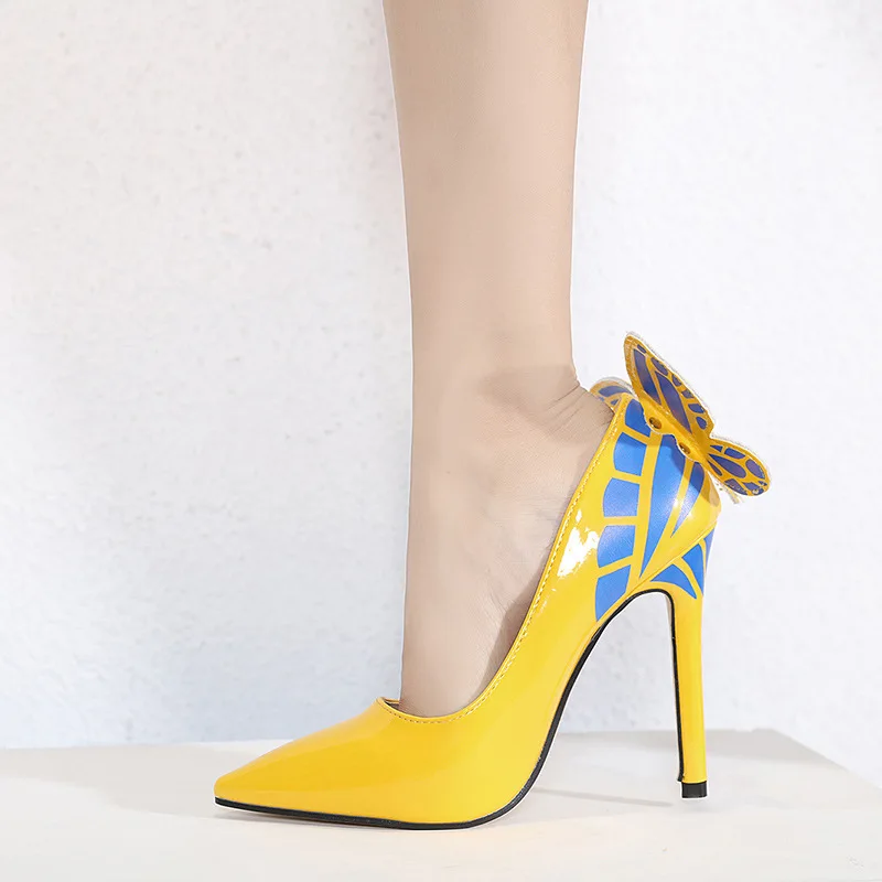 

IPPEUM Shoes For Women 2022 Designer Luxury Elegant Party Sandals butterflies High Heels sandales femmes été nouveau 2022