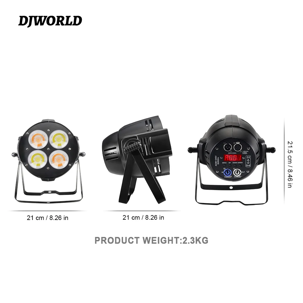 DJWORLD 4Eyes LED 200W Par COB Light