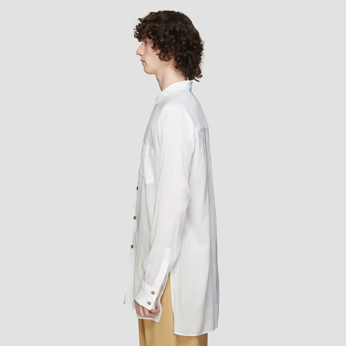YOJI OOAK CUPRO SHIRT SULVAM Yoji Ooak Cupro рубашка Sulvam
