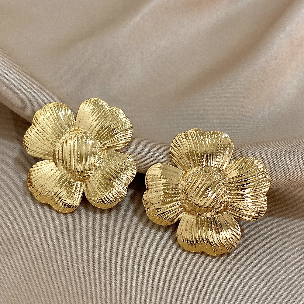 Женские винтажные серьги-гвоздики DODOHAO в стиле панк из нержавеющей стали