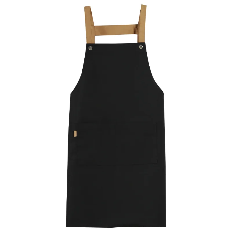 

Coffee Shop Work Apron Woman Canvas Apron Kitchen Gardening Home Work Clothes