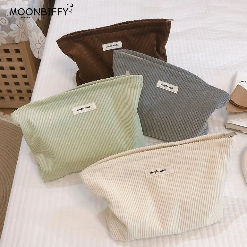 

Вельветовая женская косметичка, тканевые женские пеналы для макияжа, сумочки, органайзер для помады, модный клатч на молнии, кошельки для телефона