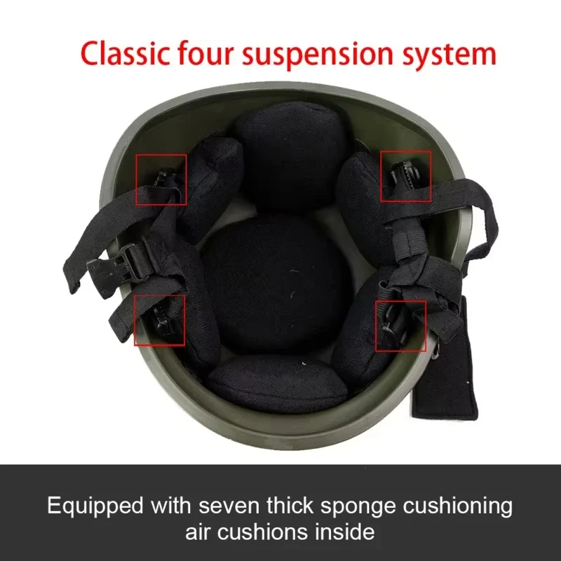 BOOIU M88 Стальной тактический шлем FRP Взрывозащищенный 1 3 кг Защитный из