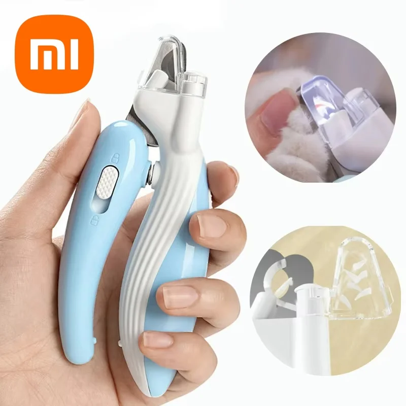 Профессиональные кусачки для ногтей Xiaomi со светодиодной подсветкой ножницы
