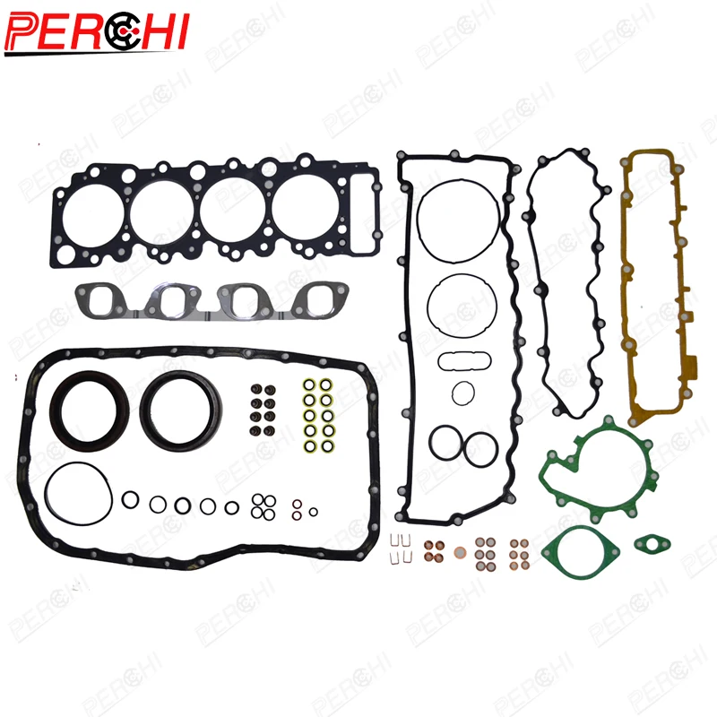 

For ISUZU 4HG1-N 4HG1T 4.6L NPR NPR300 Truck 2000- 5-87813954-0 5878139523 5878139541 Engine Spare Gasket Kit Full Set