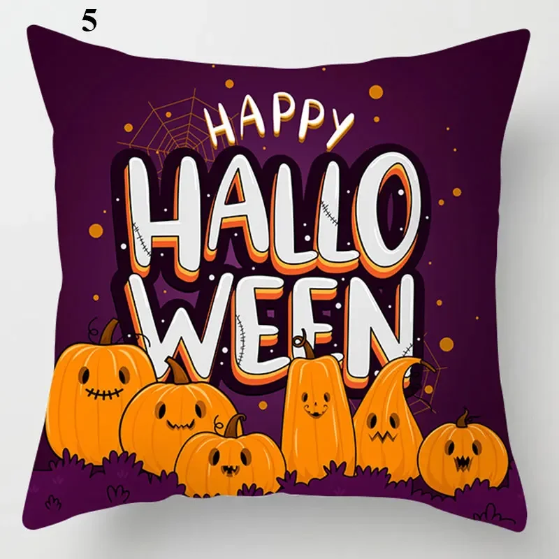 Подушка в стиле Хэллоуин с принтом для дома гостиной дивана украшение льняная