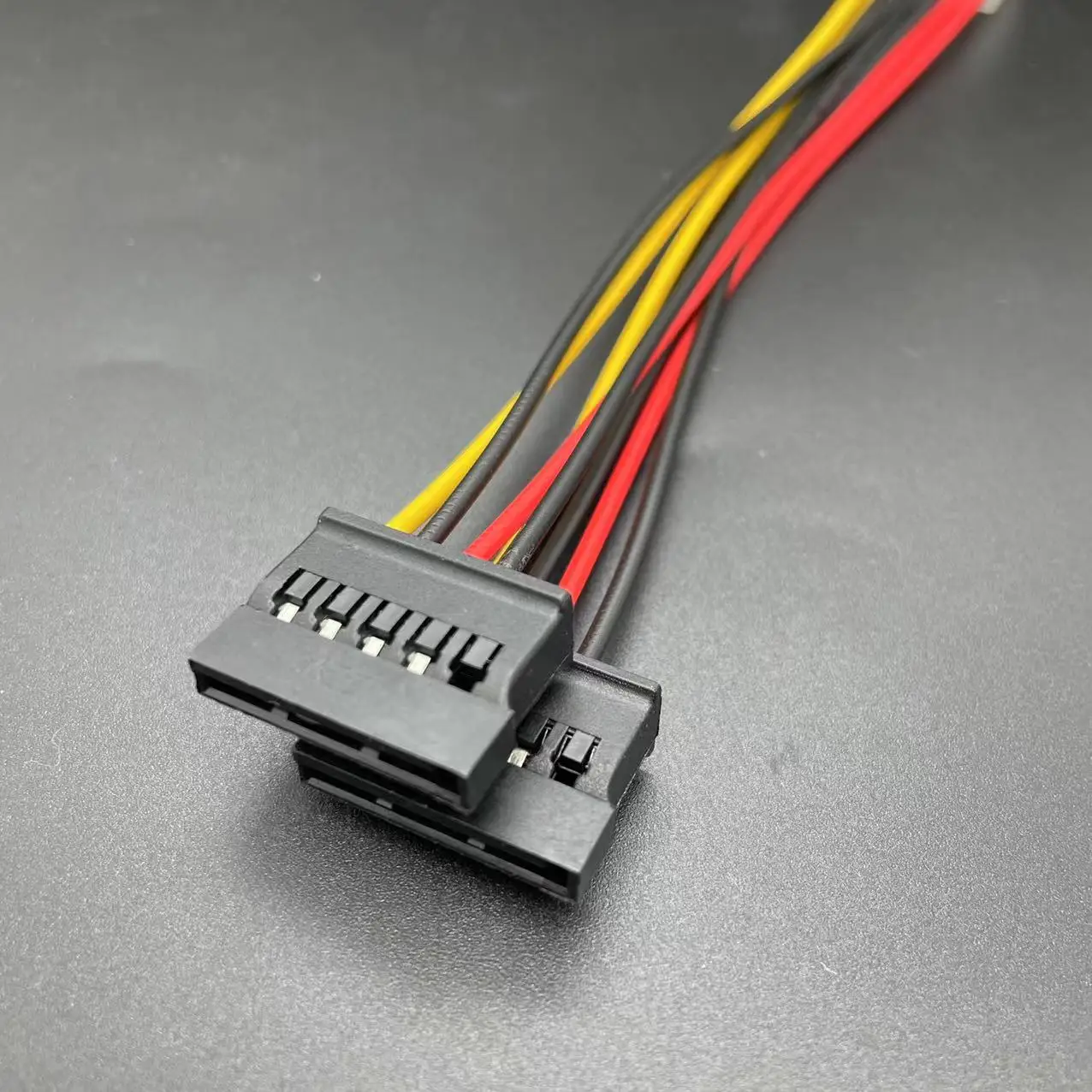 Кабель-адаптер питания для жесткого диска ATA SATA 4 контакта IDE Molex-2 из 15 контактов 10