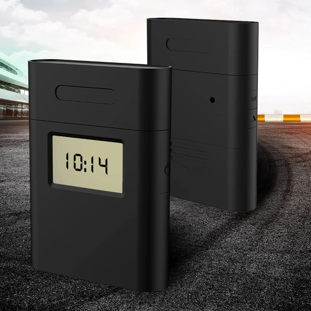 

Портативный цифровой тестер для дыхания без входа в комплект (черный)