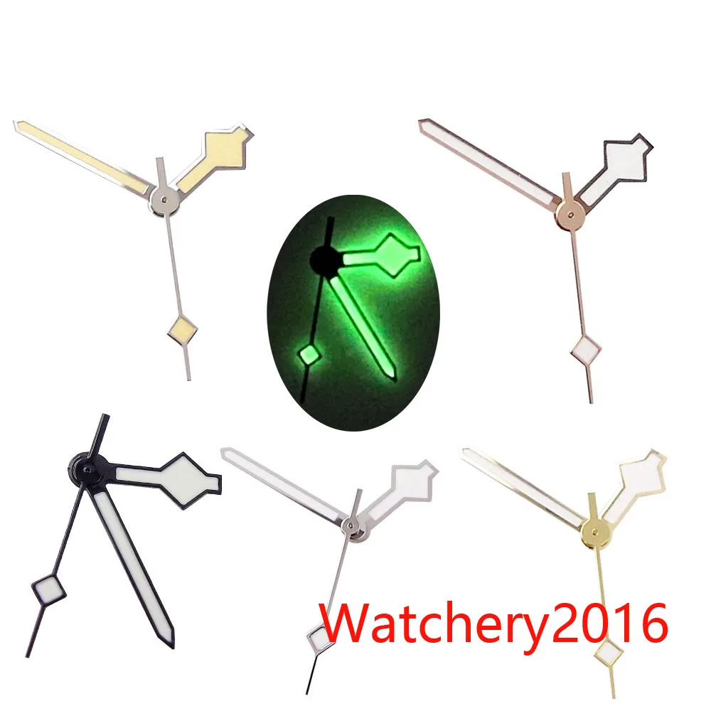 Светящиеся часы серебристые розовые золотистые NH35 NH36 DG 2813 ETA 2824 2836 Miyota 8215 мужские