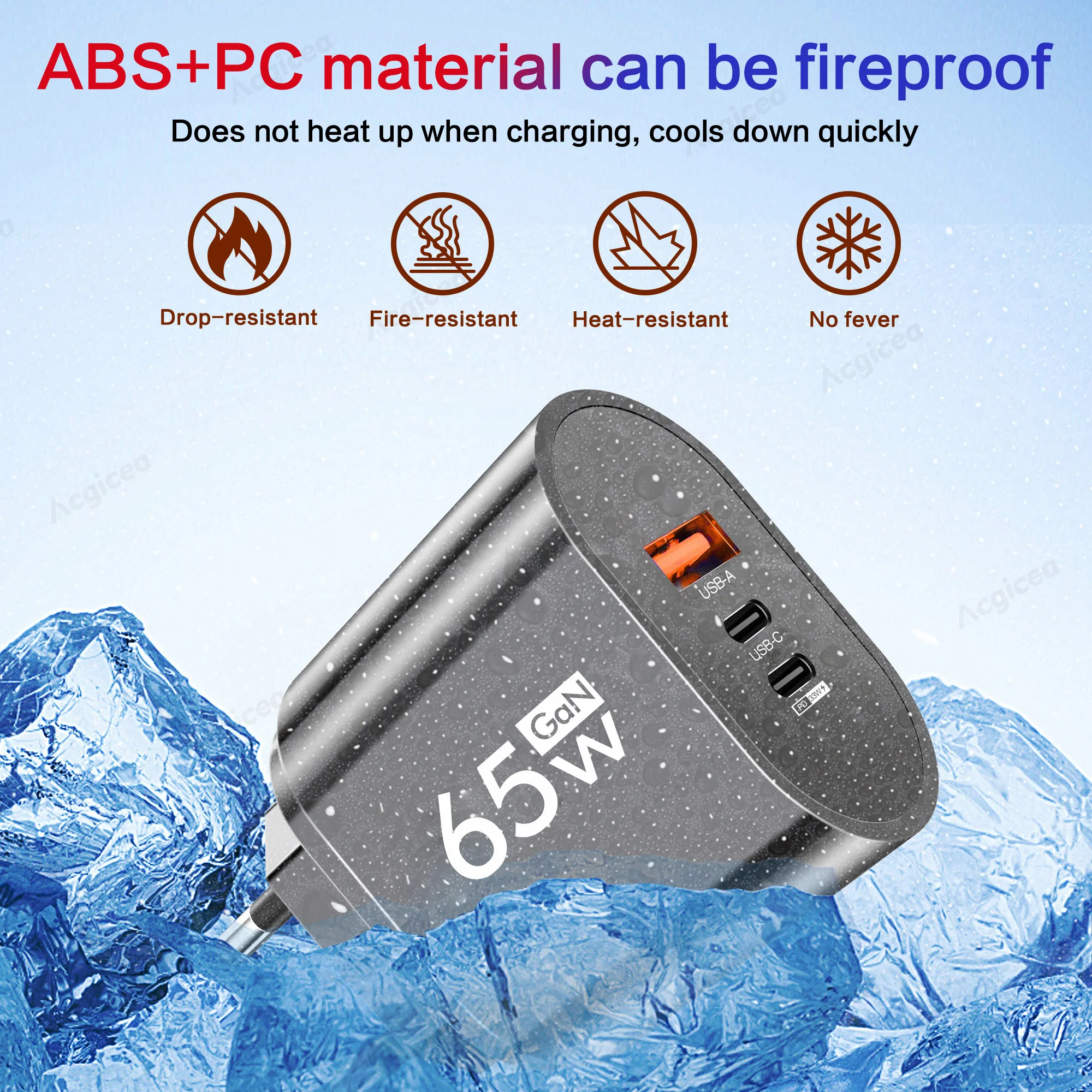 Рисунок 5 - Зарядное устройство Acgicea с 3-мя USB-портами