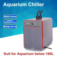 aquarium chiller for fishplantedshrimpcoral tank below 160l water cooler in summer cooling system aquarium accessories