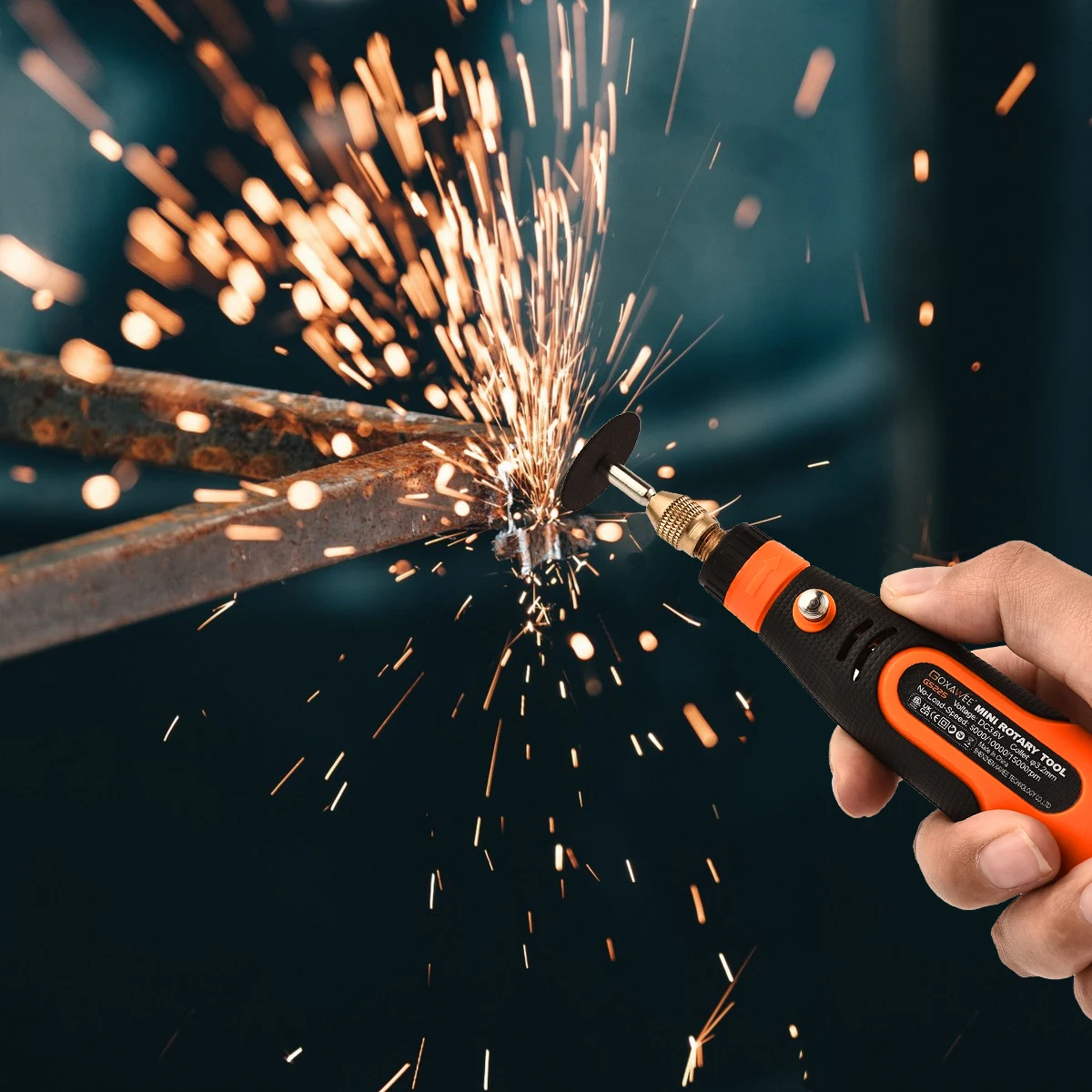 GOXAWEE гравер Электрический беспроводной мини-дрель шлифовальный станок для Dremel