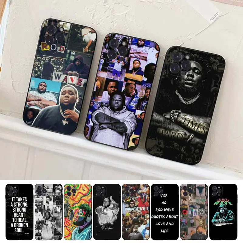 

Rod Wave Rapper Phone Case For iPhone 14 11 12 13 Mini Pro XS Max Cover 6 7 8 Plus X XR SE 2020 Funda Shell