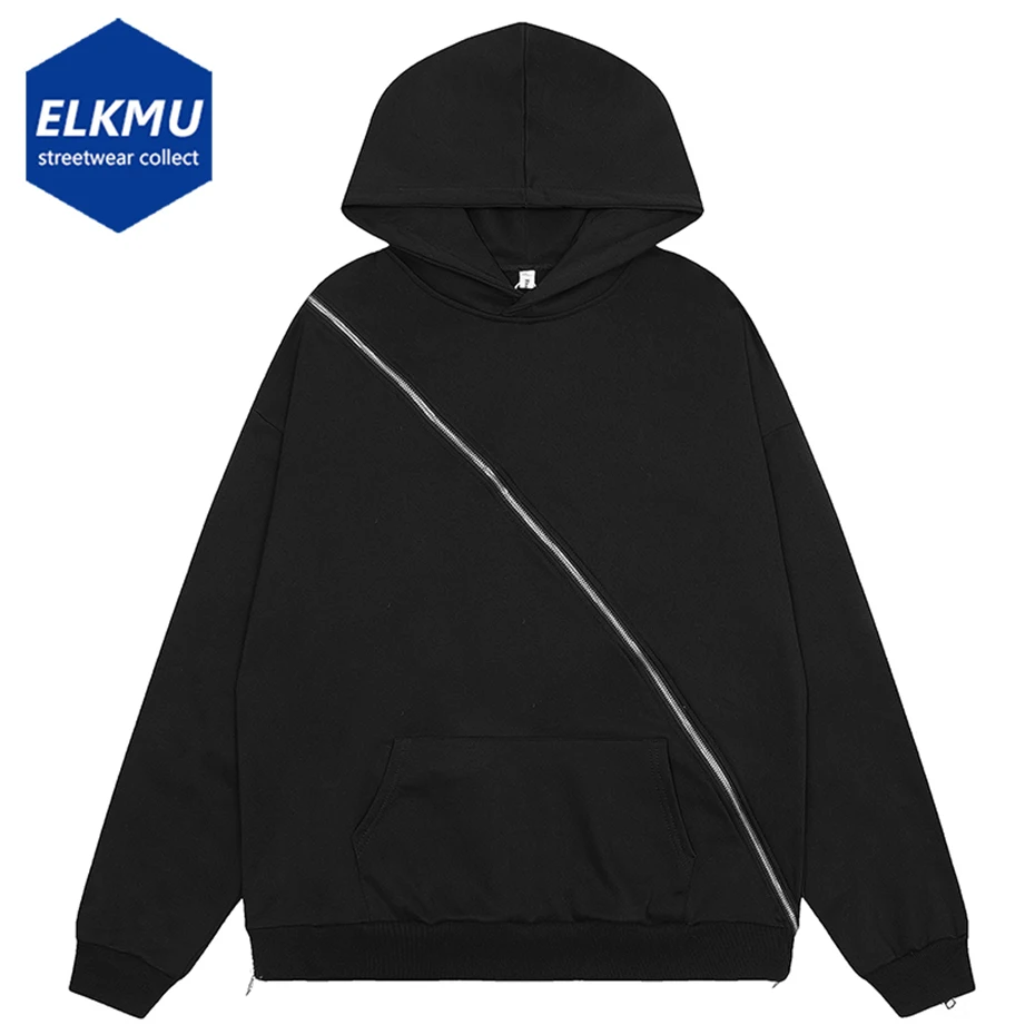 

Толстовка Y2K мужская с капюшоном, уличная одежда, Свитшот в стиле хип-хоп, на молнии, худи в стиле Харадзюку, Модный повседневный Свободный пуловер, 2023