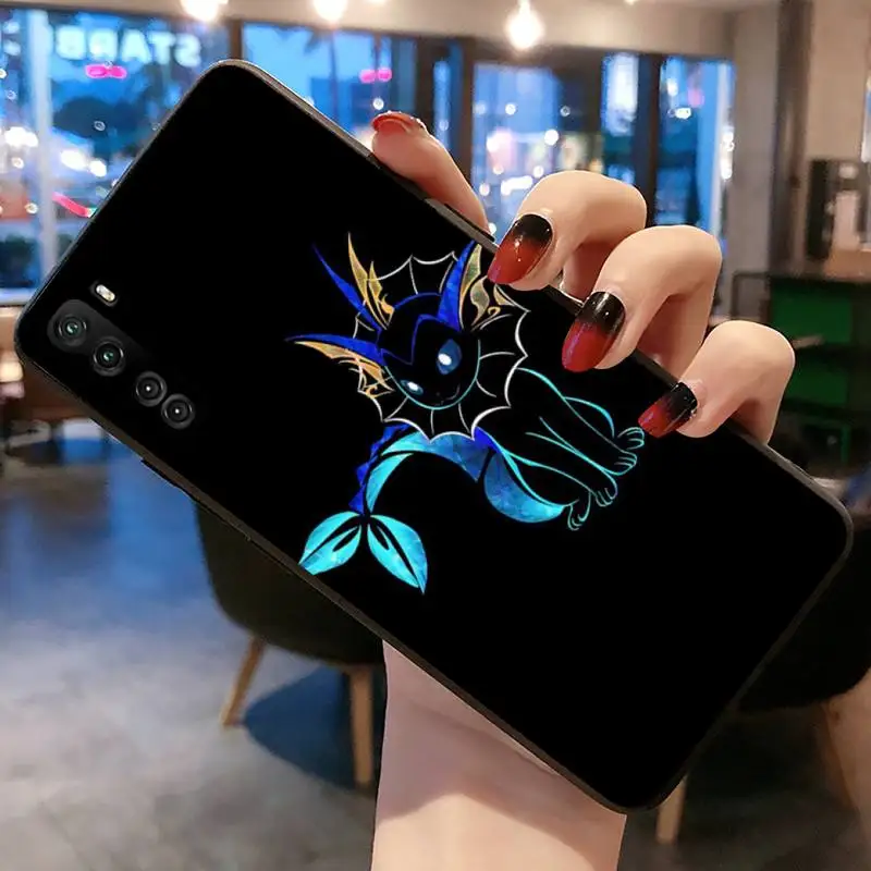 Pokemon Eevee Fealeon Phone Case for Huawei P20 P30 P40 lite E Pro Mate 40 30 20 P Smart 2020 |