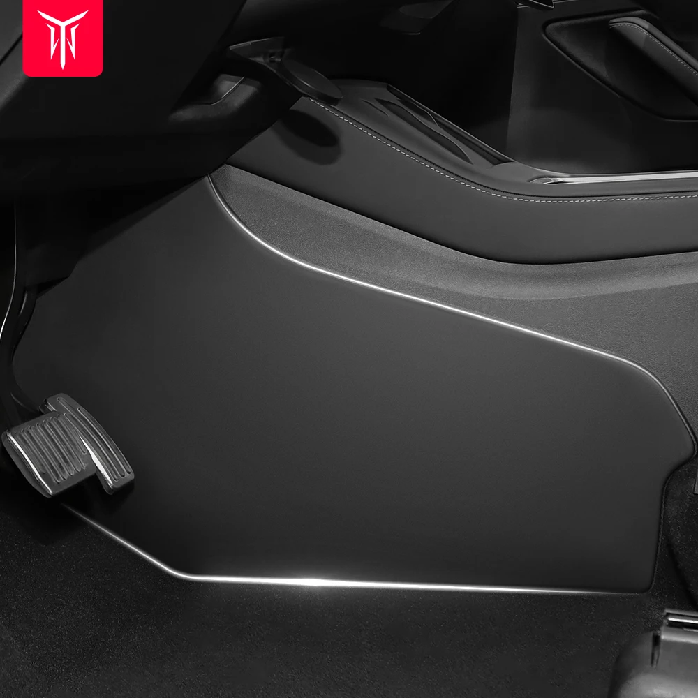 

YZ Kick Pad For Tesla Model Y 2022 2021 Central Control Side Protection Kick Mat Car Accessories