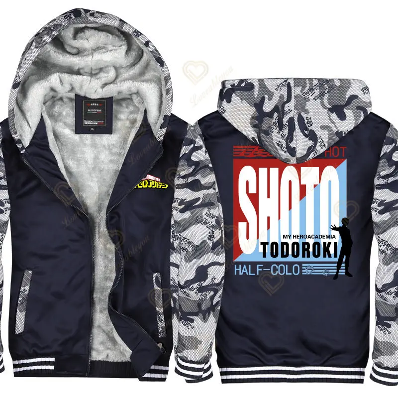 My Hero Academia Hoodies Men's Coat Casual Sweatshirts Japanese Cartoon Loose Hoodie Comfortable Creativity Streetwear Male