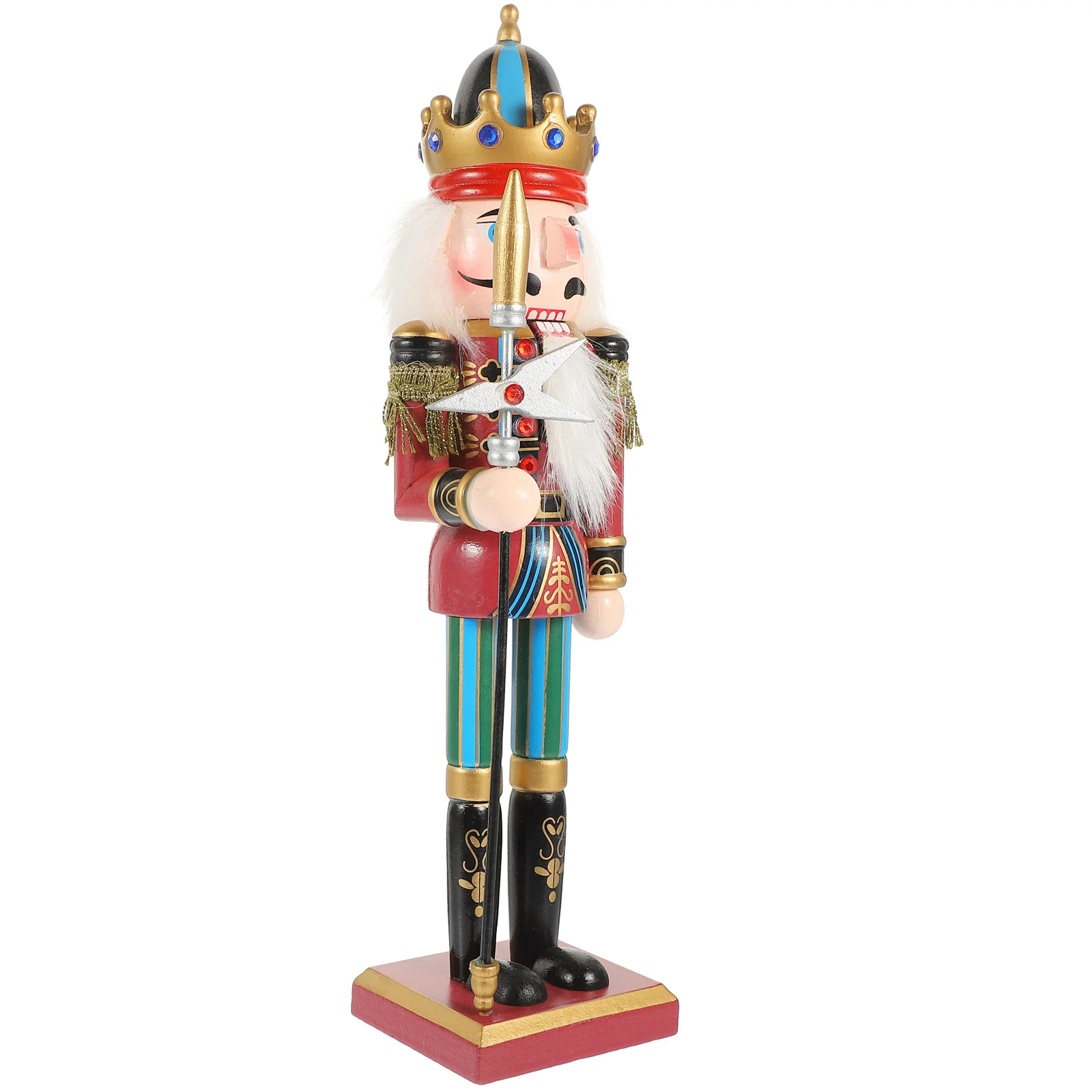 

Christmas Decorations Wooden Nutcracker Figure Christmas Nutcracker Decoration