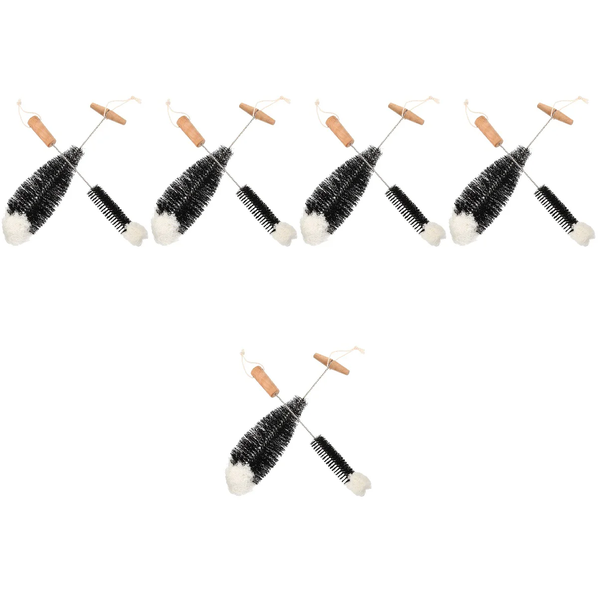 

10 Pcs Cup Brushes Washing Cleaner Multi-functional Cleaning Brushes