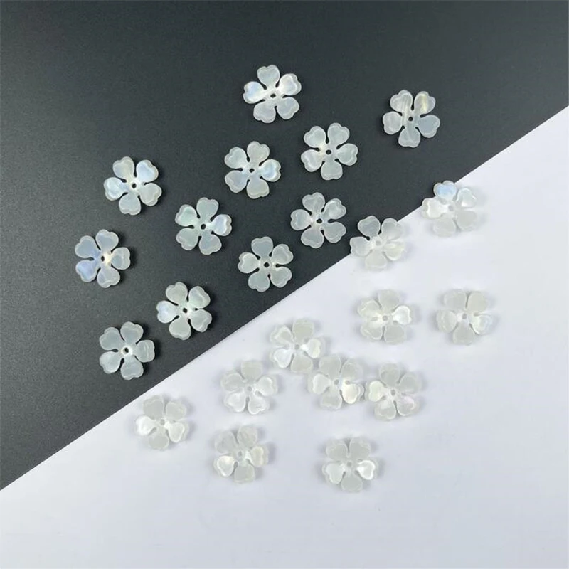 New Creative Acetic Acid 16MM Flower Beads Torus Spacer Beads Charm Connectors Diy Hairpin Jewelry Making Resin Acessories