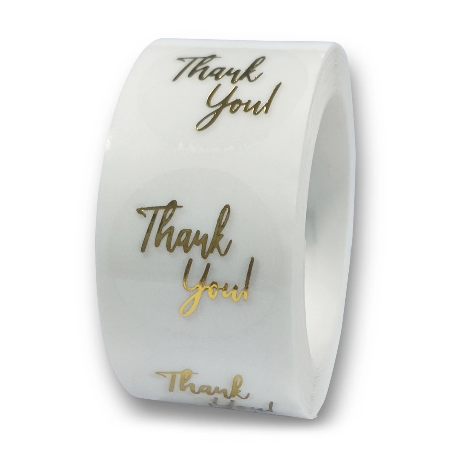 Подарочные наклейки спасибо 1 дюйм