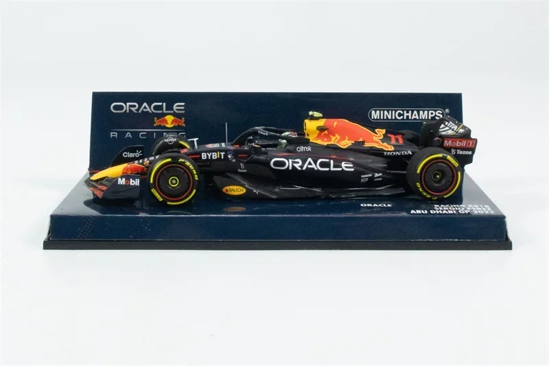 MINICHAMPS 1:43 2022 F1 RACING RB18 ABU DHABI GP Смола Модель автомобиля