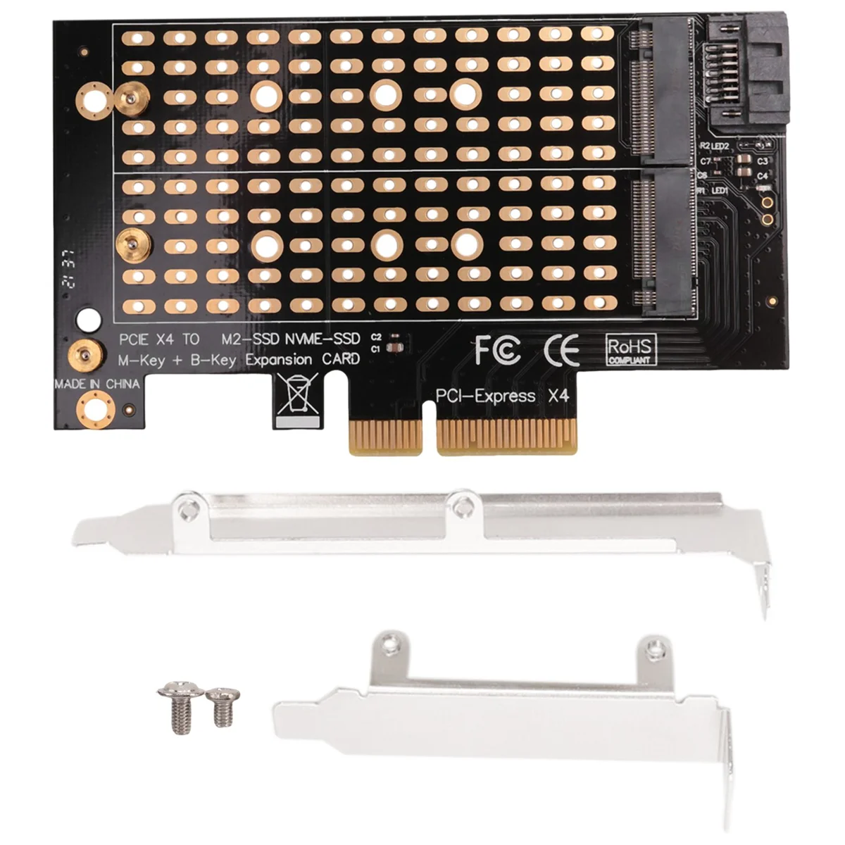 Pcie к M2/M.2 адаптер M.2 Ngff настольному X4 X8 X16 Nvme Sata двойной Ssd Pci Express карта