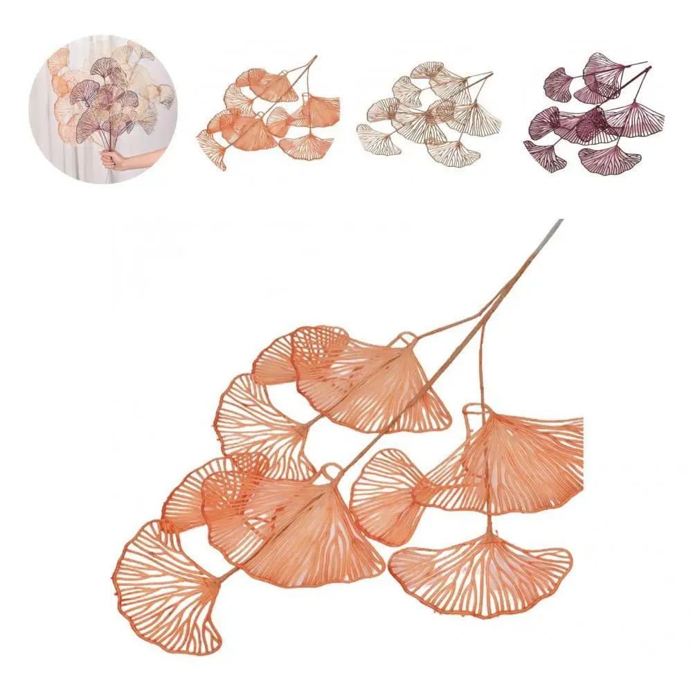 

1 ветка, современные искусственные листья, УФ-стойкие, не выцветающие искусственные листья, Декоративные искусственные листья, ветка