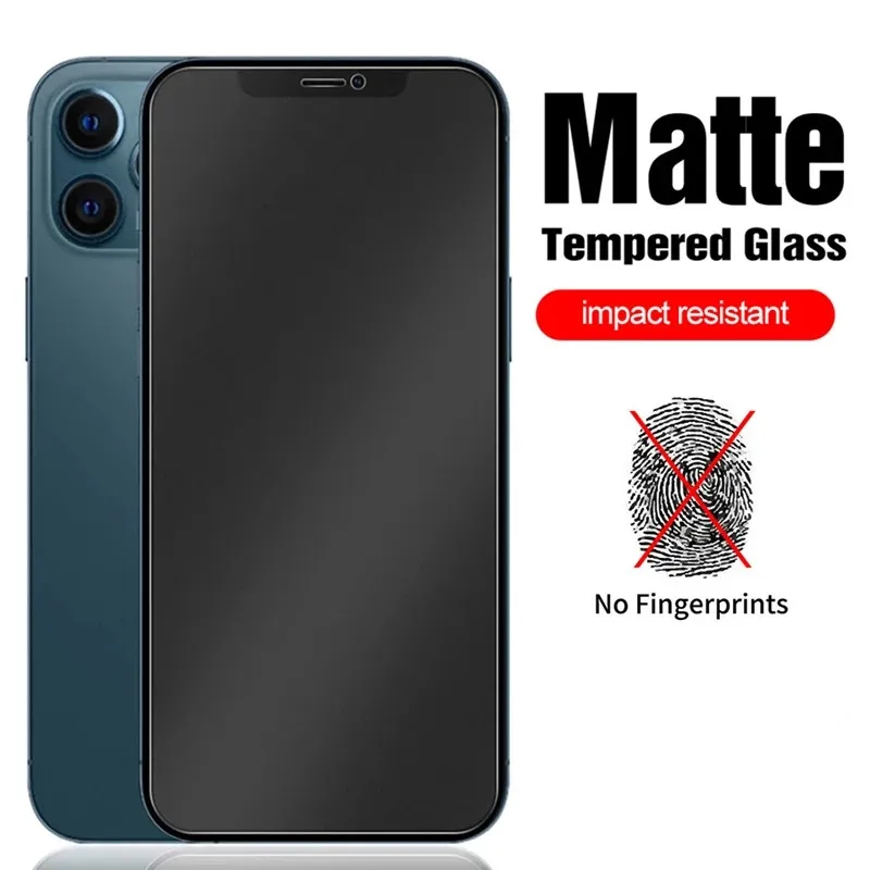 

Matte Screen Protectors for iPhone 12 13 14 Pro Max Mini 6s 8 7 Plus SE3 SE2020 Frosted Glass for IPhone 14 plus 11 XS MAX XR X