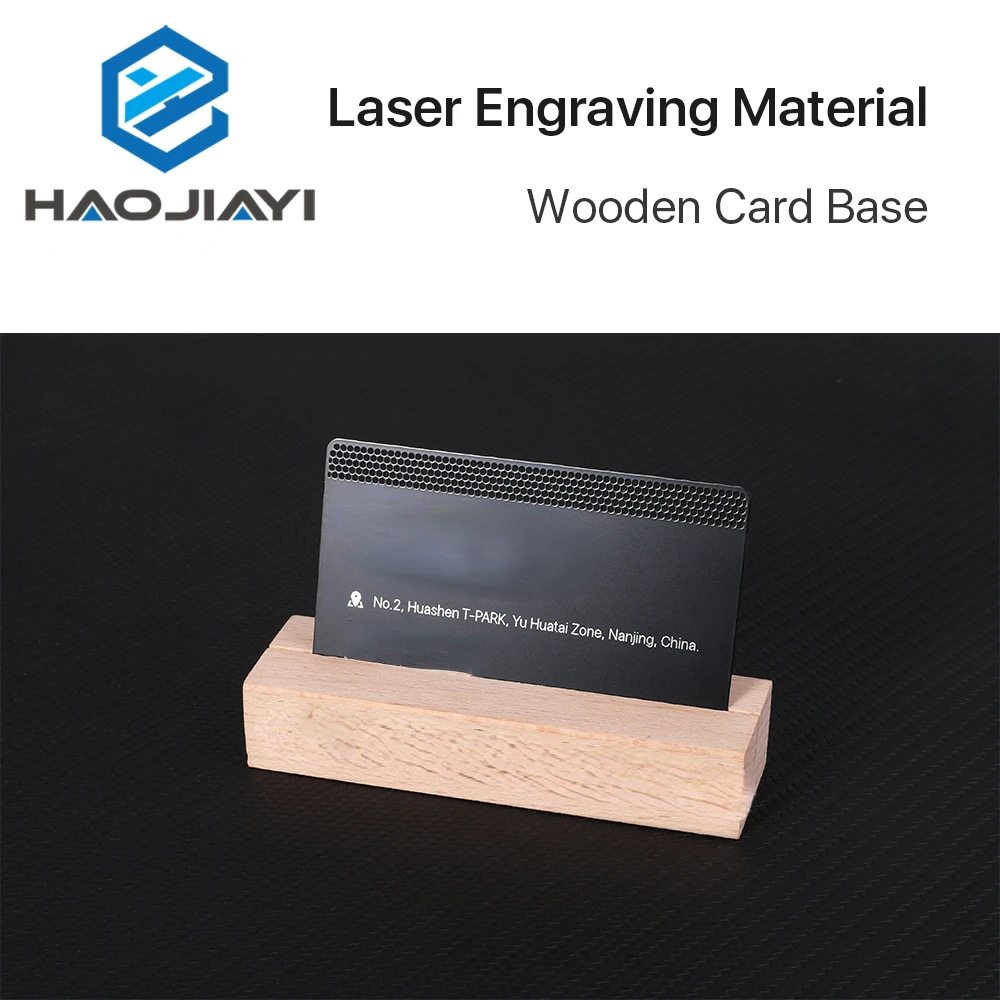 

Laser Engraving Material Wooden Card Base 10*3*2mm for Co2 Marking & Engraving Machine