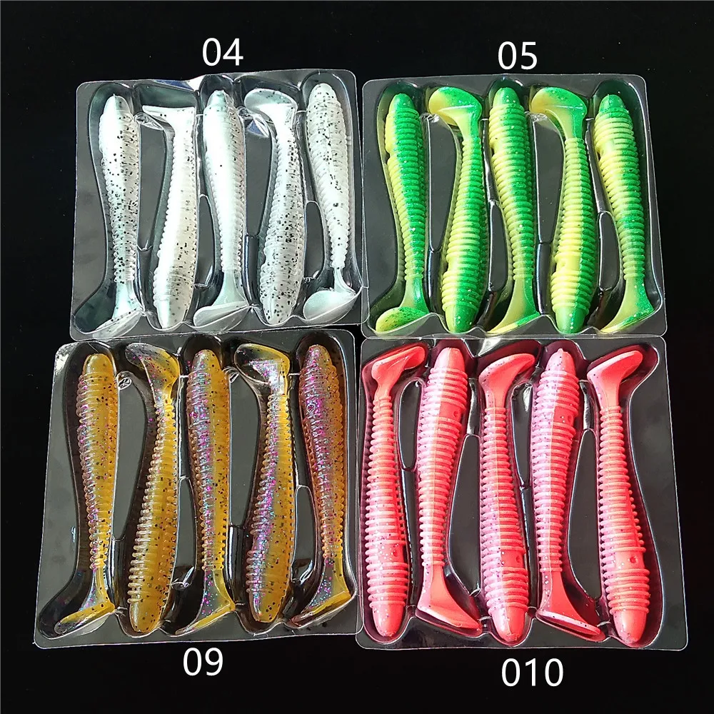 

Noeby 4 bags 12cm 13g Silicone Worms Soft Baits Jigging Wobblers Fishing Lures Artificial Swimbaits For Bass Carp Tackle