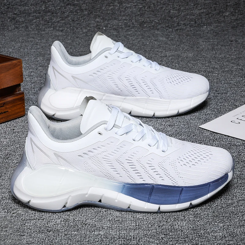 

Men's Casual Shoes Outdoor Running Shoes Comfortable Breathable Large Size Sports Shoes Fashion Mesh Cushioning Summer Shoes