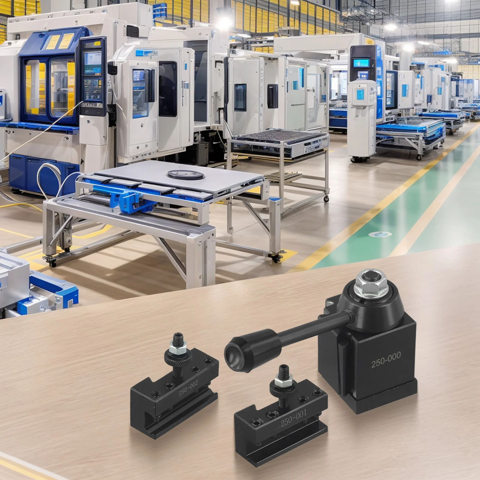 3 шт. OXA клиновой держатель инструмента набор стоек 250-001 + 002 000 для FX быстросменный