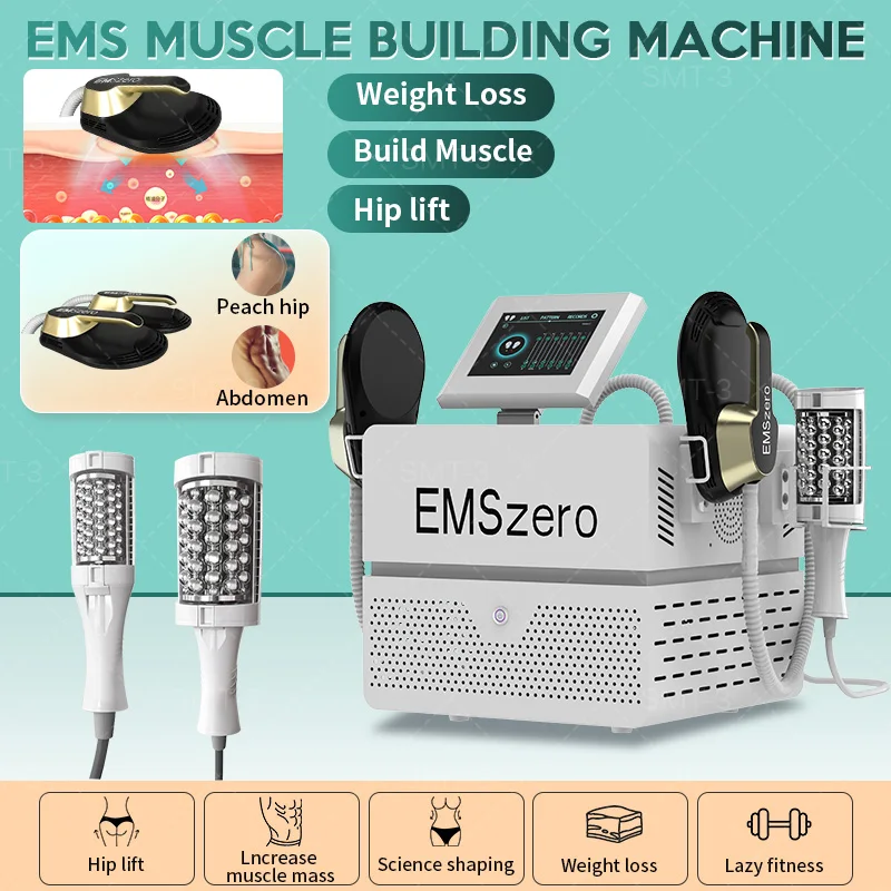 

2023 Upgraded EMSZERO 2 in 1 Roller Massage Lose Weight Therapy 40K Compressive Micro vibration Vacuum 5D Body slimming Machine