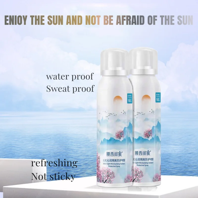

Protection Isolation Sunscreen Spray Sunscreen Summer UV Protection Moisturizing Moisturizing Skin Rejuvenation Sunscreen