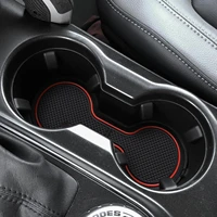 smabee car gate slot mat for ford bronco 2021 2022 2 door 4 door anti slip slot mats accessories rubber cup holders